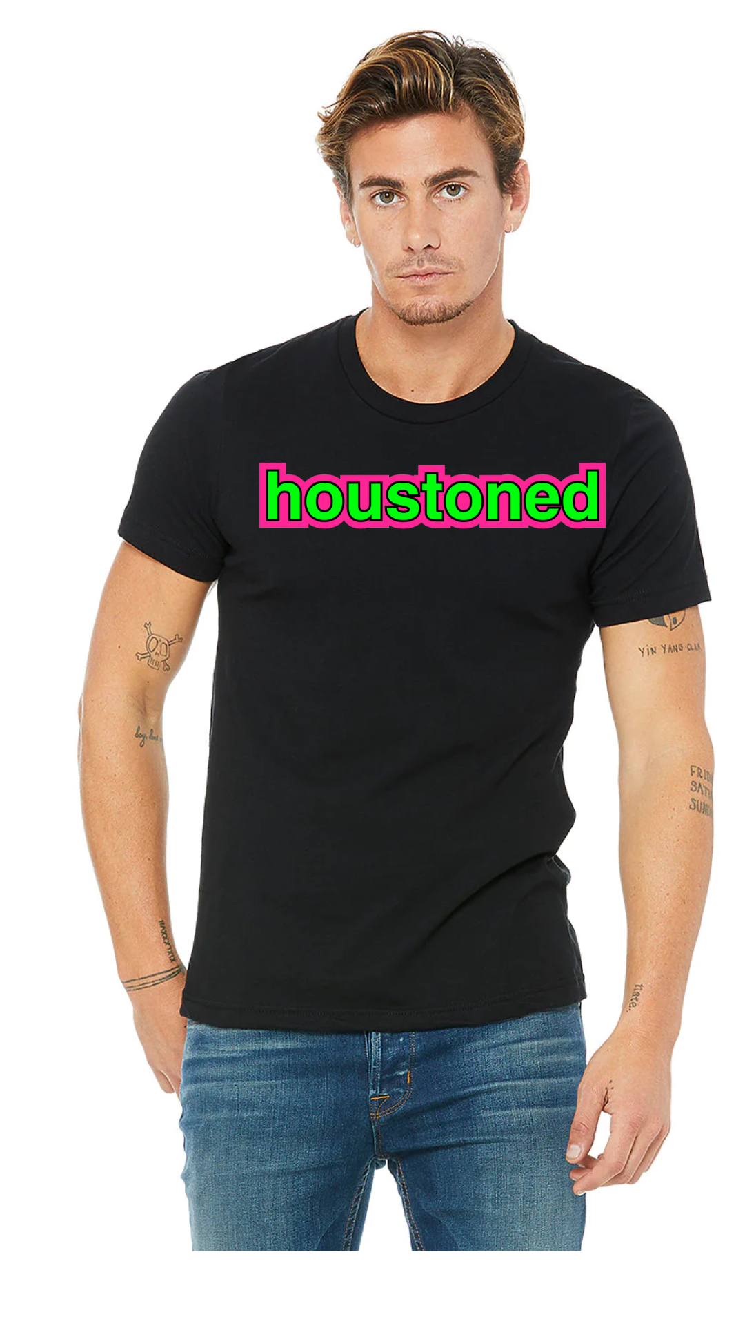 90's heir to California providence black tee