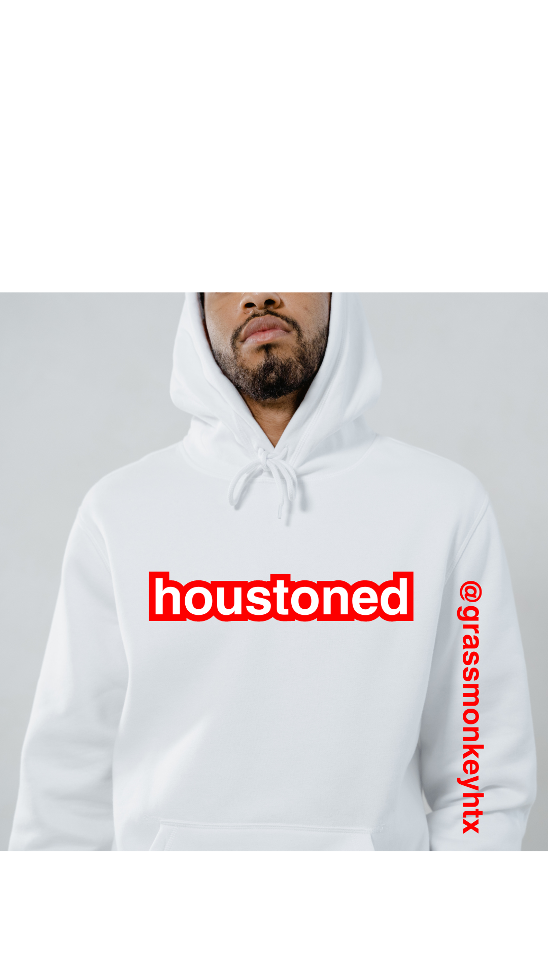 White GrassMonkey hoodie